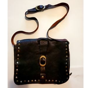 Patricia Nash crossbody leather handbag purse
